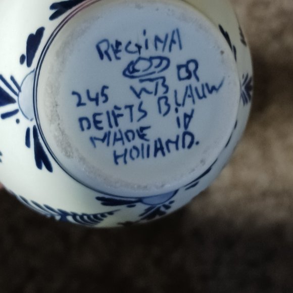 Deft Regina small 4" Creamer Pitcher Made in Holland - Picture 10 of 16